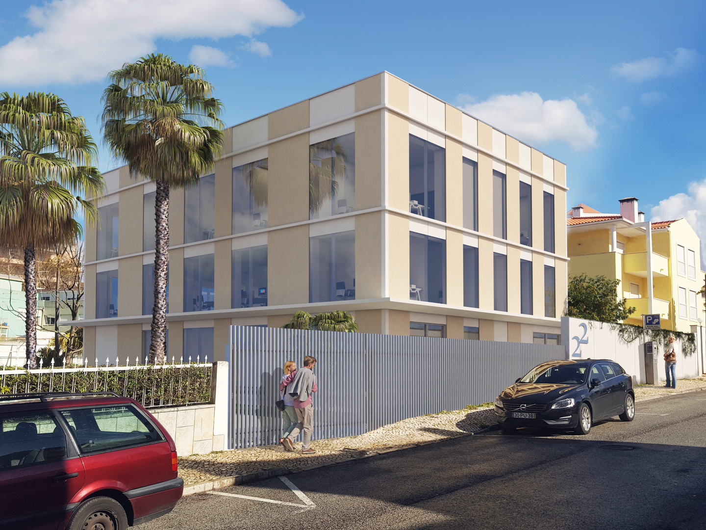 Projeto de escritórios em Cascais - JP ARQUITETOS